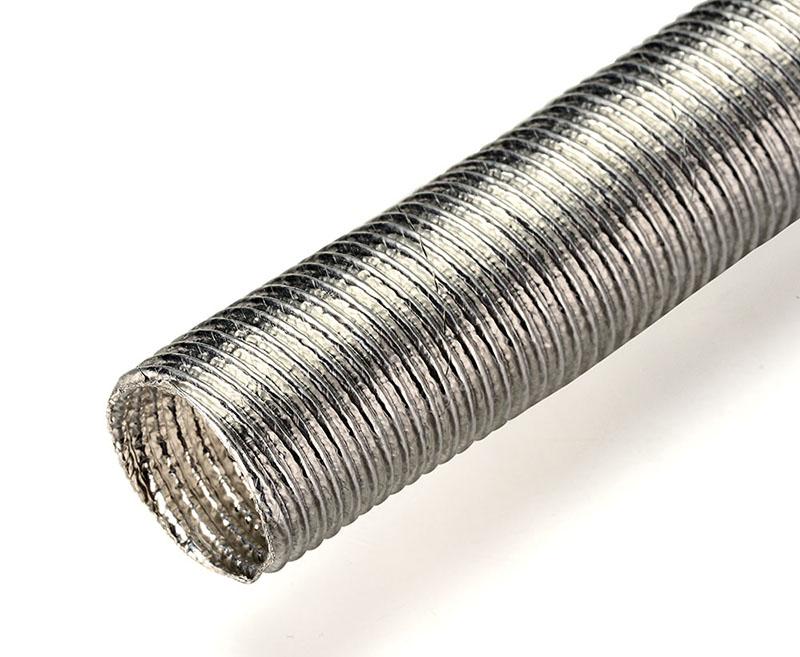 Aluminum foil corrugated conduit