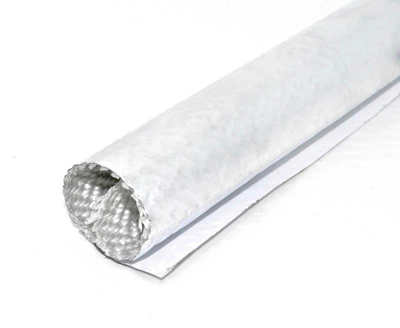 Aluminum fiberglass self-closing wrap