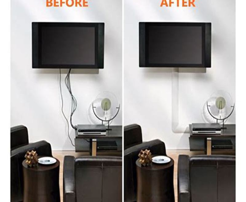 Ocultar cables television colgada pared Ocultar cables television colgada pared